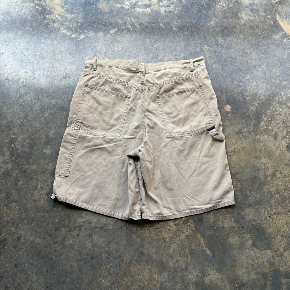 Vintage 90s Levis Silver Tab Khaki Carpenter‎ Shorts